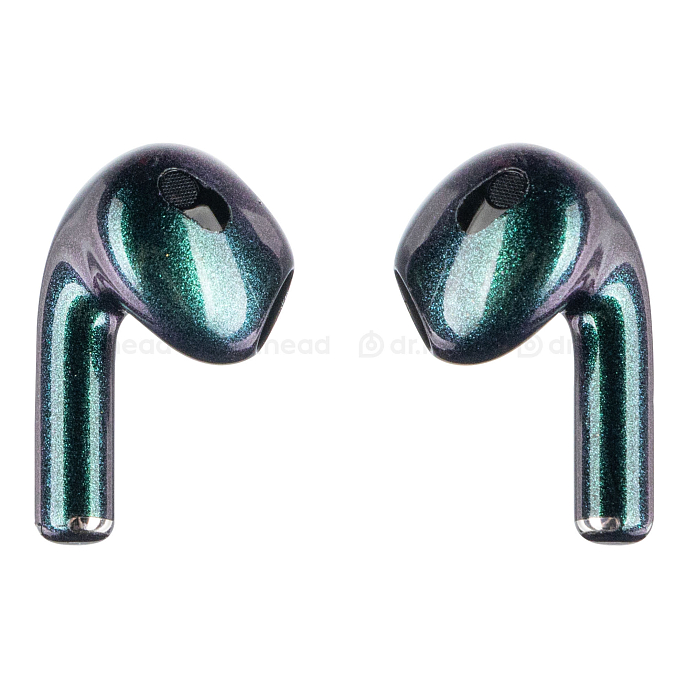 Беспроводные наушники Apple AirPods 3rd Illusion Twilight Green Blue Total Gloss - рис.4