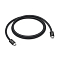Apple Thunderbolt 4 (USB-C) Black 1m