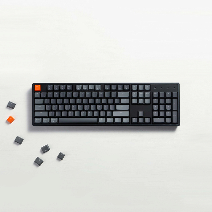 Клавиатура Keychron K10-J2 Aluminum Frame Gateron G Pro Blue Switch RGB - рис.5