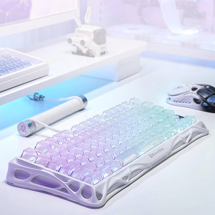 Клавиатура Gravastar Mercury K1 Lite Mint - рис.8