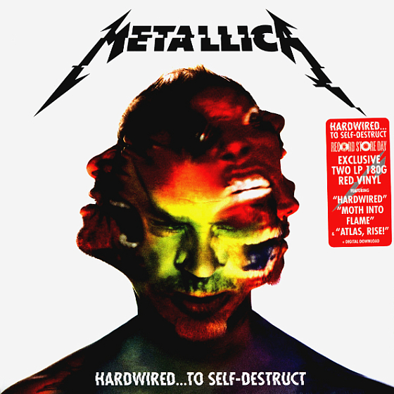 Пластинка Metallica Hardwired...To Self-Destruct coloured LP - рис.0
