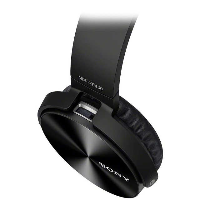 Наушники накладные Sony MDR-XB450APB Black - рис.3