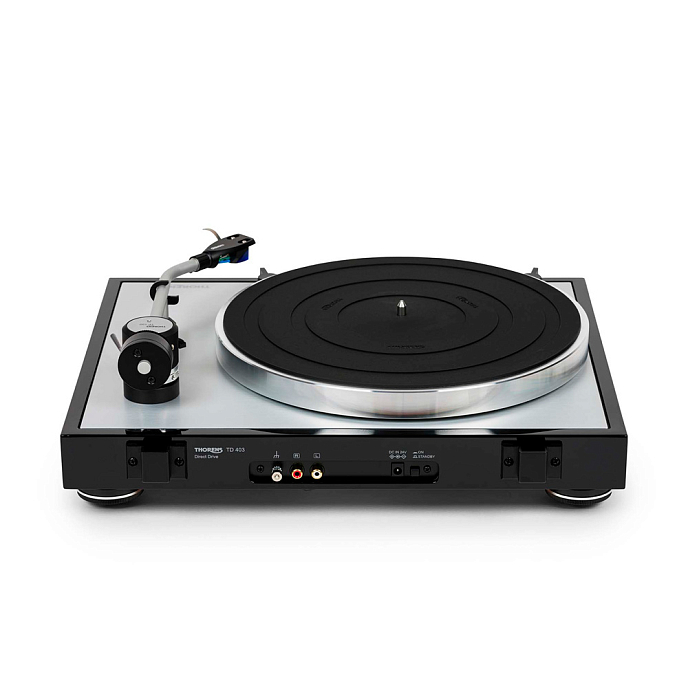 Проигрыватель винила Thorens TD 403 DD Piano Black - рис.4