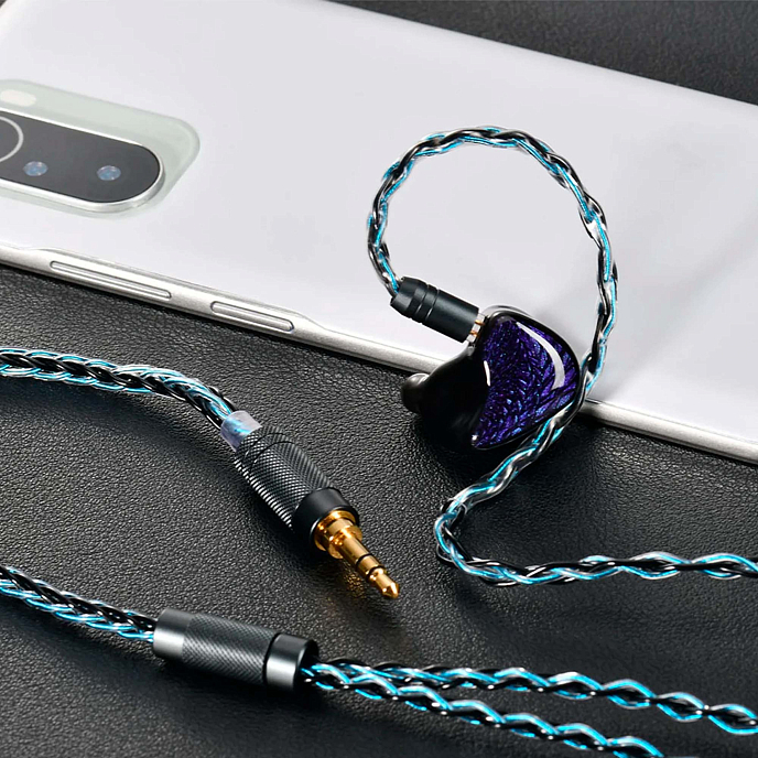 Кабель Celest Lara 2pin 0.78 3.5mm 1.2m - рис.2