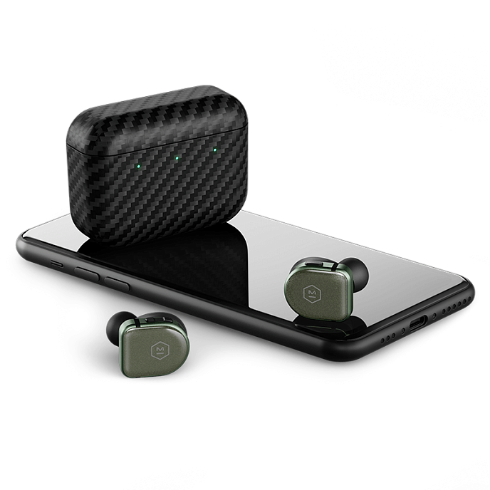 Беспроводные наушники Master & Dynamic MW08 Sport Green Sapphire Glass - рис.4