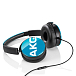 - рис.0 Наушники AKG Y50 Teal - рис.0