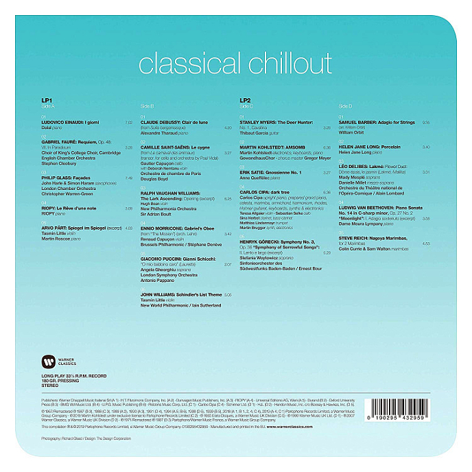 Виниловая пластинка Various - Classical Chillout - 2LP - рис.1