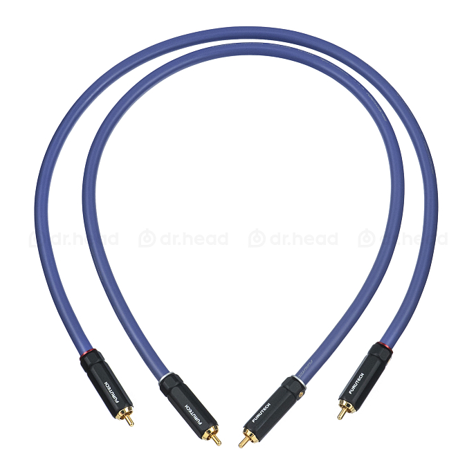 Кабель HeadMade EX-5 Furutech 2RCA - 2RCA 0.65m - рис.0