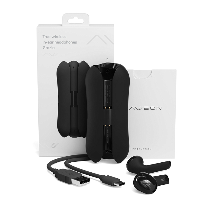 Беспроводные наушники Caweon Grazia Black TWS - рис.10