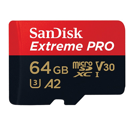 Карта памяти SanDisk ExtremePro microSDXC 64GB - рис.0