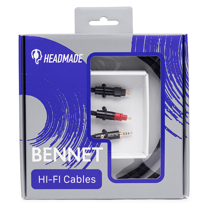 Кабель HeadMade Bennett - Sennheiser HD650, HD600 - 2.5mm, 1.2m - рис.7
