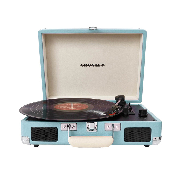 Проигрыватель винила Crosley Cruiser Deluxe Turquoise - рис.0