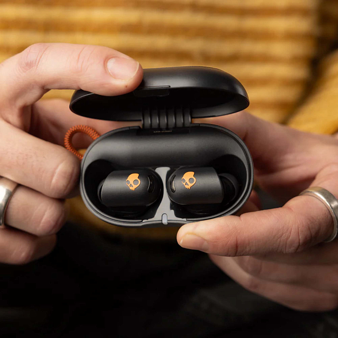 Беспроводные наушники Skullcandy Sesh ANC Active Black/Orange - рис.4