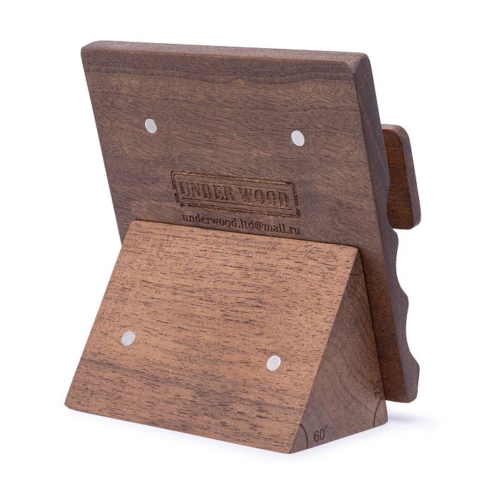 Подставка под наушники Dr.Head Under Wood IEM Stand Fir Audio Walnut - рис.4