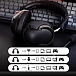 Игровая гарнитура AULA A700 Black Red - рис.4