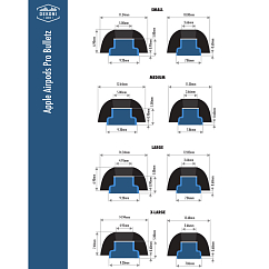 Амбушюры Dekoni Audio Bulletz for the Apple Airpods Pro Medium 3 Pack Grey