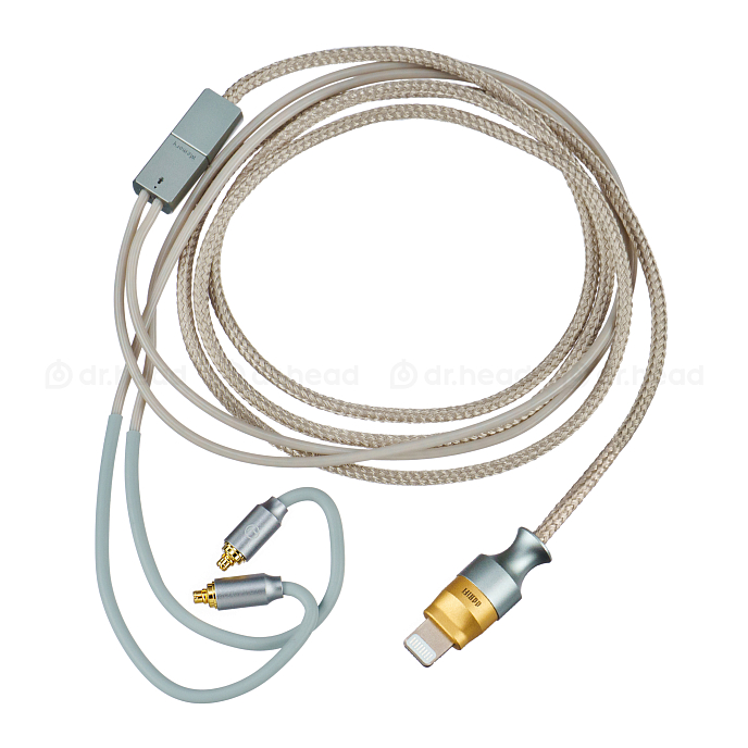 Кабель ddHiFi M110A MMCX - Lightning Silver - рис.0