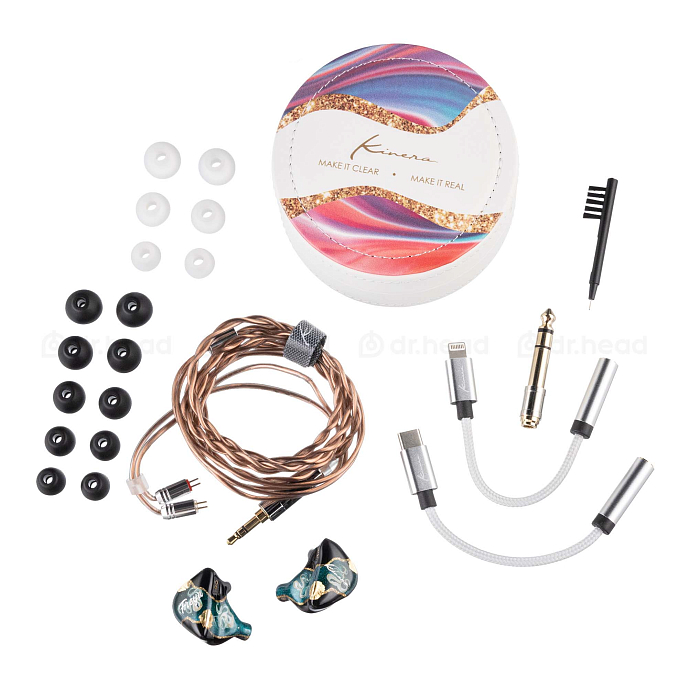 IEM наушники Kinera Freya Emerald Green - рис.16