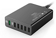 Сетевое зарядное устройство Anker PowerPort+ 60W 6-ports charger Black - рис.1