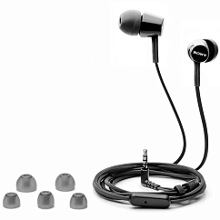 Наушники внутриканальные Sony MDR-EX155AP Black
