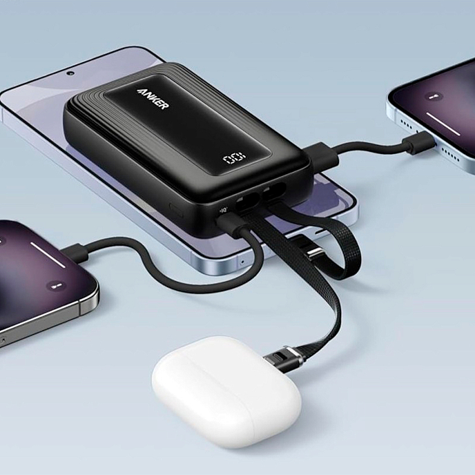 Портативный аккумулятор Anker Zolo 20k mAh 45W Black - рис.2