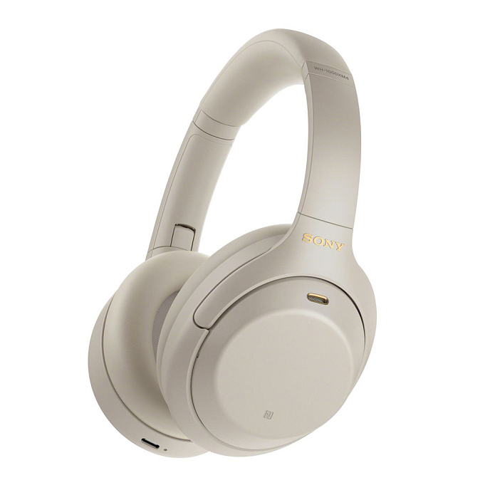 Беспроводные наушники Sony WH-1000XM4 Silver - рис.0