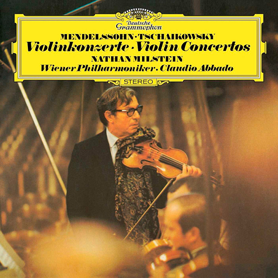 Пластинка Mendelssohn, Tschaikowsky, Nathan Milstein, Wiener Philharmoniker, Claudio Abbado - Violin Concertos LP - рис.0