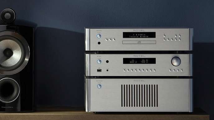 Предусилитель Rotel RC-1572 MKII Silver + Rotel RB-1582 MKII Silver - рис.6