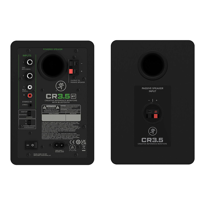 Студийный монитор Mackie CR3.5BT Black - рис.2