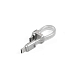 Кабель ddHiFi MD19L Silver USB-C - USB-C 100W 6.5cm - рис.1 Кабель ddHiFi MD19L Silver USB-C - USB-C 100W 6.5cm - рис.1