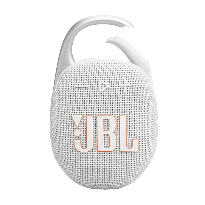 Портативная колонка JBL Clip 5 White - рис.1