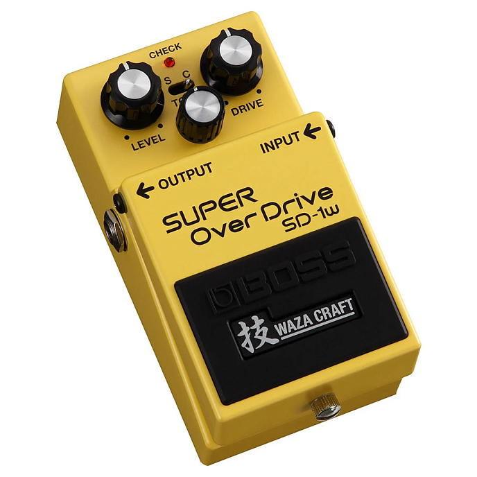 Процессор эффектов Boss SD-1W Waza Craft Yellow - рис.2