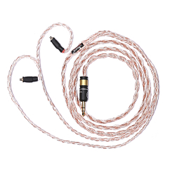 Фото - Labkable Silver Galaxy Mix II (4 wire) mmcx - 3.5 Jack Кабель Labkable Silver Galaxy Mix II (4 wire) mmcx - 3.5 Jack