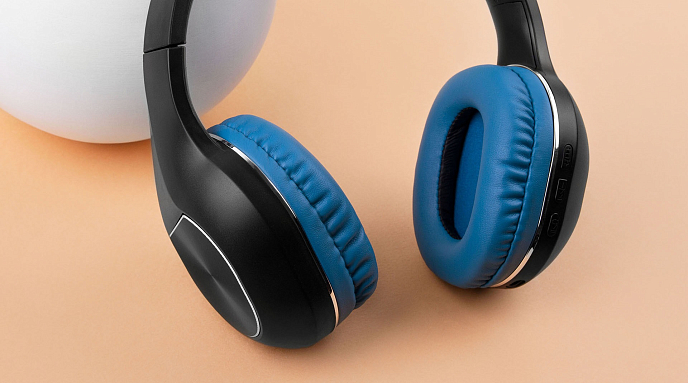 Беспроводные наушники Rombica Mysound BH-17 ANC Blue - рис.3