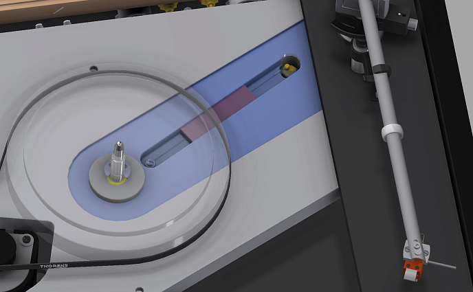 Проигрыватель винила Thorens TD 1600 Black - рис.5