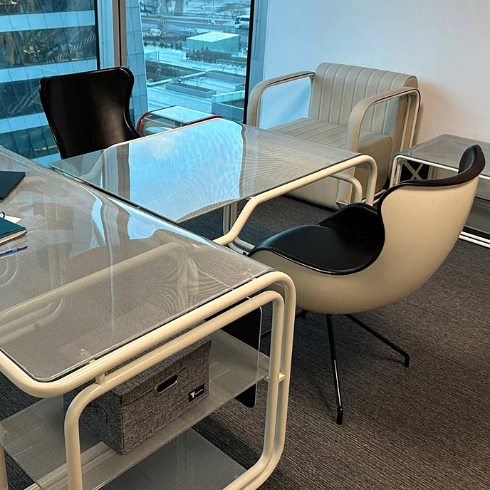 Кресло для прослушивания F2F Аэро Ivory Black - рис.10