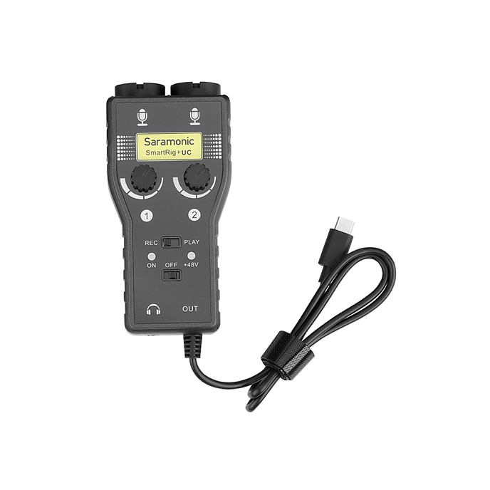 Аудиоинтерфейс Saramonic SmartRig Plus UC Black - рис.0