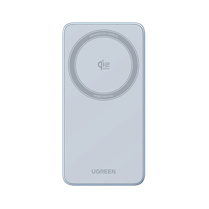 Беспроводная зарядная панель Ugreen W756 MagFlow 25W Magnetic Qi2.2 Wireless 2-in-1 Charger Silver - рис.8