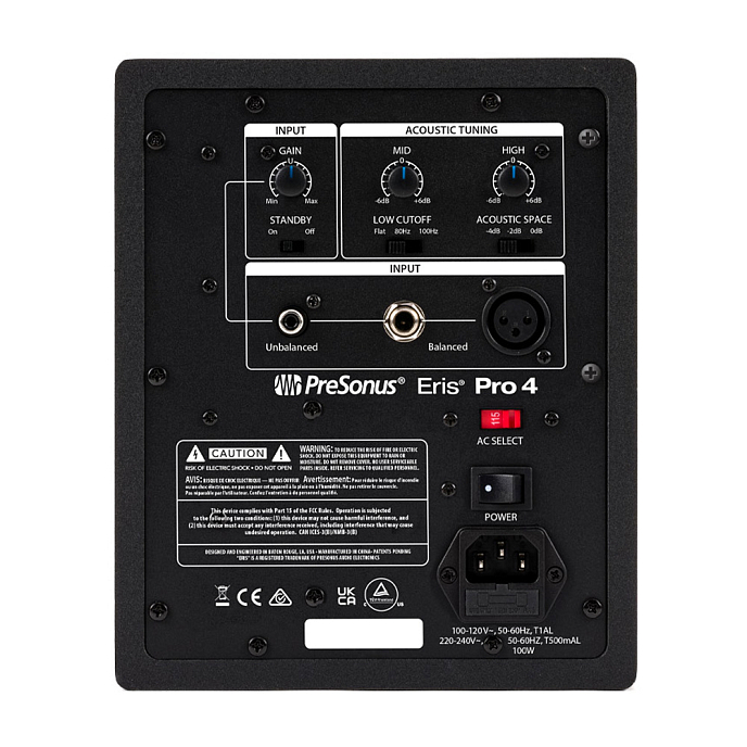 Студийный монитор PreSonus Eris Pro 4 Black - рис.2