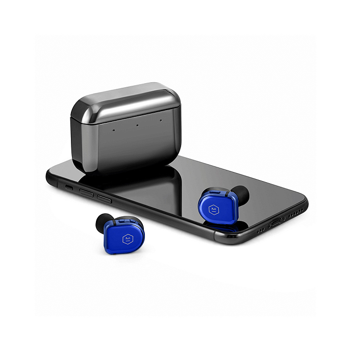 Беспроводные наушники Master & Dynamic MW08 Blue - рис.5