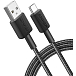 Кабель Anker 322 USB-A to USB-C Cable Braided black 0.9m - рис.2