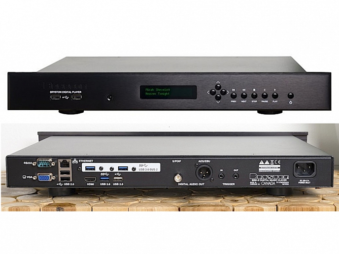 Сетевой аудиоплеер Bryston BDP-3 Black - рис.2