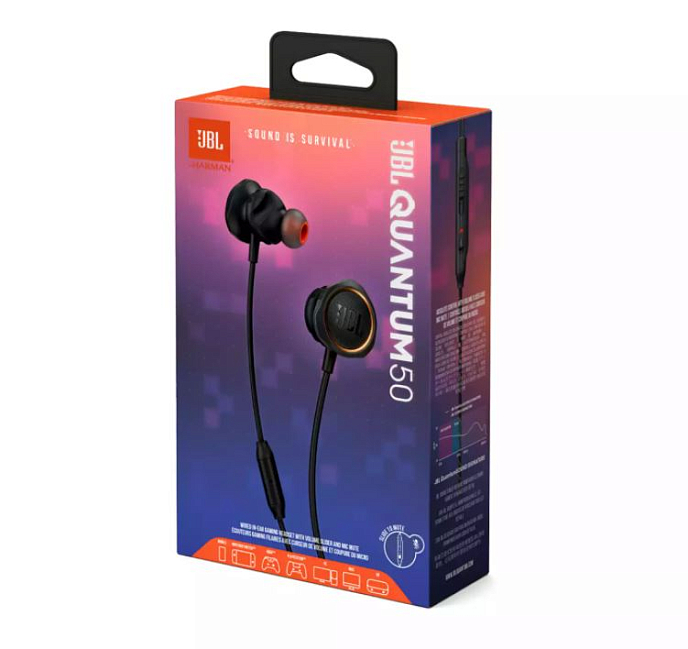 Наушники JBL Quantum 50 White - рис.8