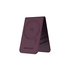 Чехол Magssory Geotag Magnetic Flip Wallet Burgundy