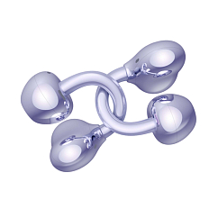 Беспроводные наушники Honor Choice Earbuds Clip Purple