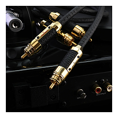 Кабель Oehlbach STATE OF THE ART XXL Black Connection Cable 2RCA - 2RCA 1.5m