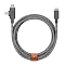Native Union Belt Cable USB-C Lightning Zebra 240w 2.4m