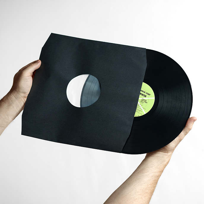 Конверт для пластинок внутренний Analog Renaissance Audiophile Paper+Plastic 10 Black - рис.5