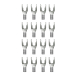 Разъём Wireworld Uni-Term Silver Spade Set of 16 - рис.0