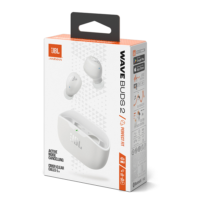 Беспроводные наушники JBL Wave Buds 2 White - рис.11